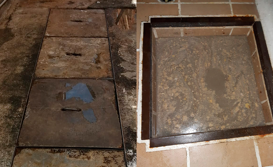 Trampas de grasa pozos septicos succion deaguas plomeria